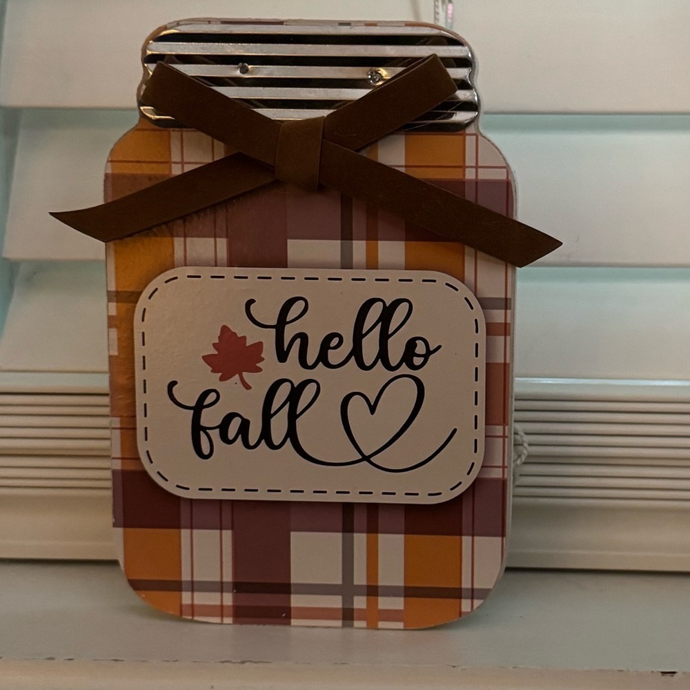 Hello Fall Sign - Picture 3 of 3